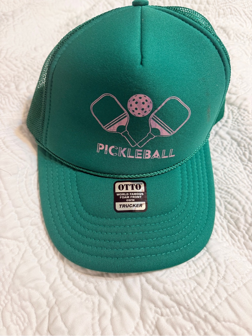 OTTO Kids Pickleball Trucker Cap - Teal